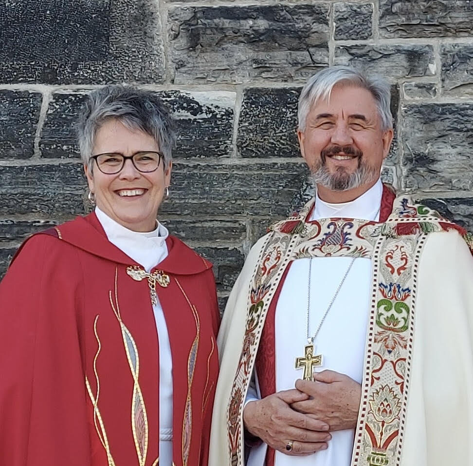 Christ Church Cathedral Bishop Shane Parker and Dean Beth Bretzlaff
